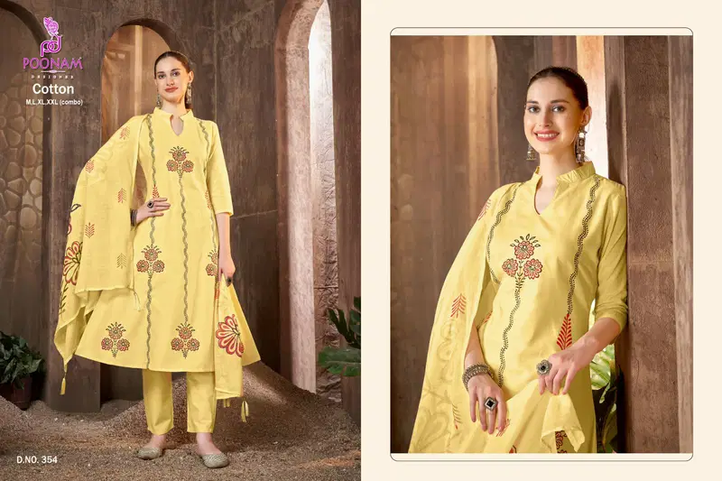 Cotton By Poonam Anarkali Cotton A line Kurti Bottom With Dupatta Orders In India